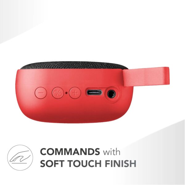 Speaker Music Sound Mini 3W, Red - Image 3