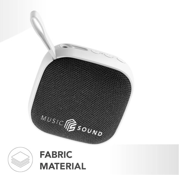Speaker Music Sound Mini 3W, White - Image 4