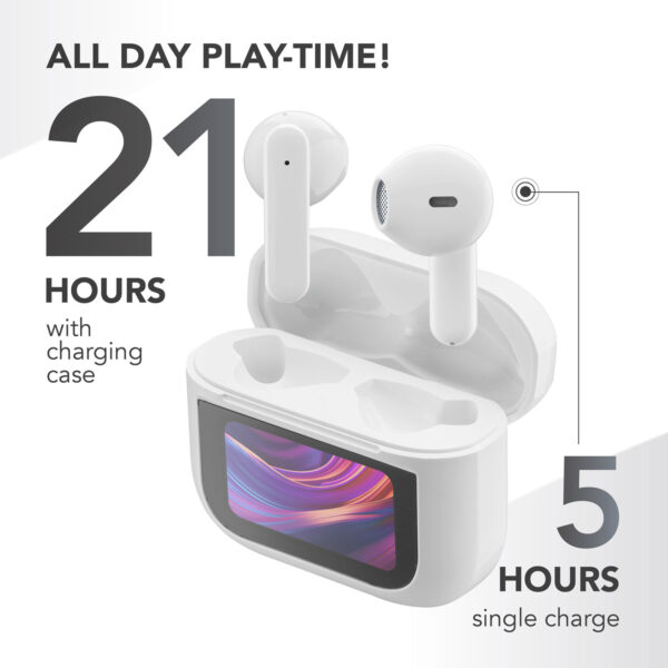 Groove Bluetooth Earphones TWS white - Image 5