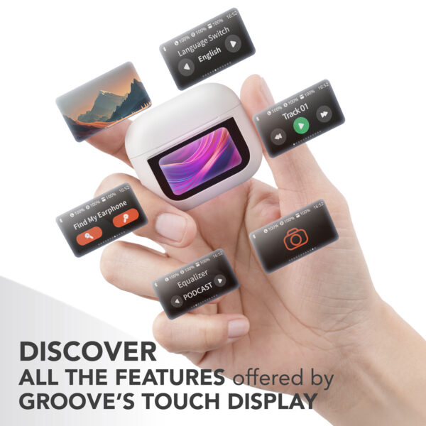 Groove Bluetooth Earphones TWS white - Image 7