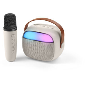 Bluetooth Karaoke Mini speaker, White