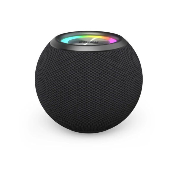 "Ball Shape Speaker" Bluetooth® Loudspeaker, 5 Light Modes, 5W, black - Image 2
