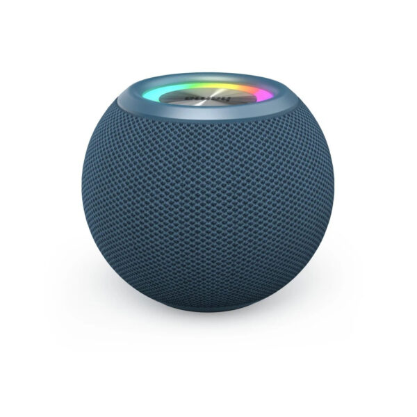 "Ball Shape Speaker" Bluetooth® Loudspeaker, 5 Light Modes, 5W, blue - Image 2