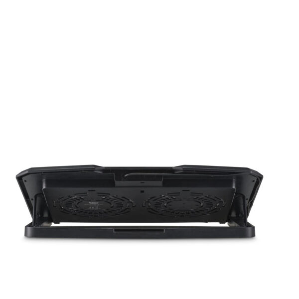 "Black Metal" Laptop Cooler, Tilting, Quiet, 2 Fans, 40 cm (15.6"), black - Image 3