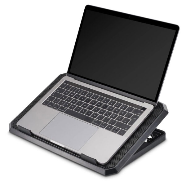 "Black Metal" Laptop Cooler, Tilting, Quiet, 2 Fans, 40 cm (15.6"), black - Image 7
