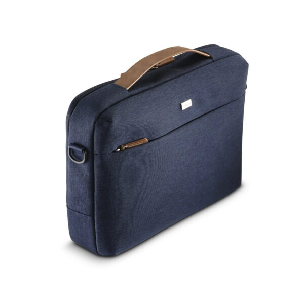 "Casual" Laptop Bag, from 34 to 36 cm (13.3" - 14.1"), Blue - Image 4