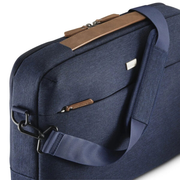 "Casual" Laptop Bag, from 34 to 36 cm (13.3" - 14.1"), Blue - Image 3