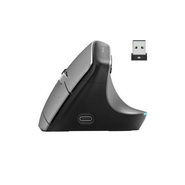 "EMW-700" Ergonomic Vertical Mouse, Rechargeable, anthracite - Image 14