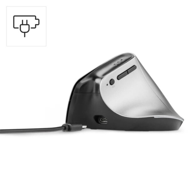 "EMW-700" Ergonomic Vertical Mouse, Rechargeable, anthracite - Image 12