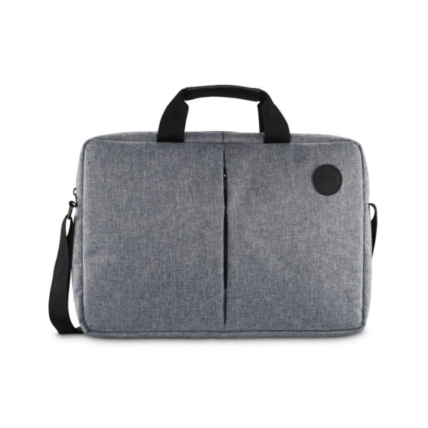 "Genua" Laptop Bag, up to 40 cm (15.6"), grey