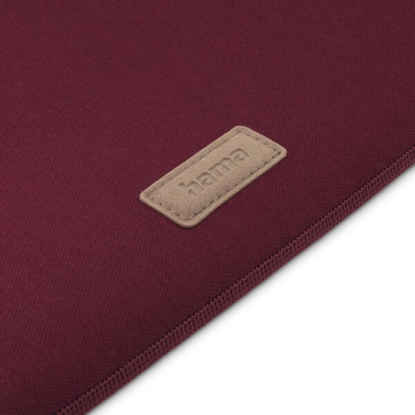 "Jersey" Laptop Sleeve, from 34 - 36 cm (13.3"- 14.1"), Burgundy - Image 7