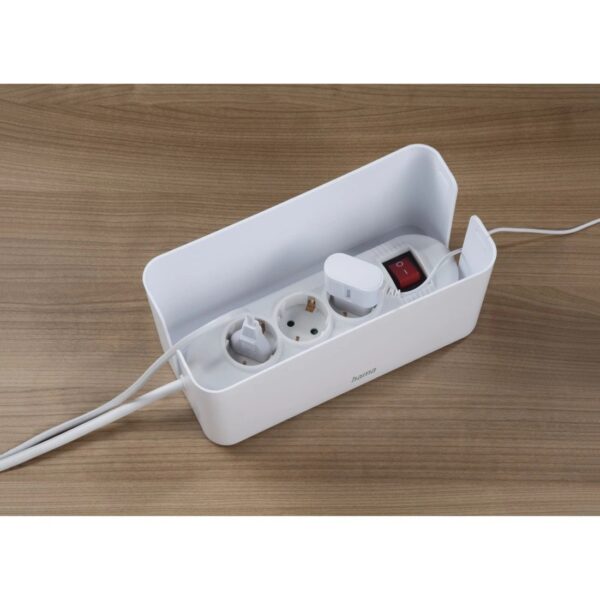 "Mini" Cable Box, For Power Strip, 23.5 x 11.5 x 12, white - Image 10