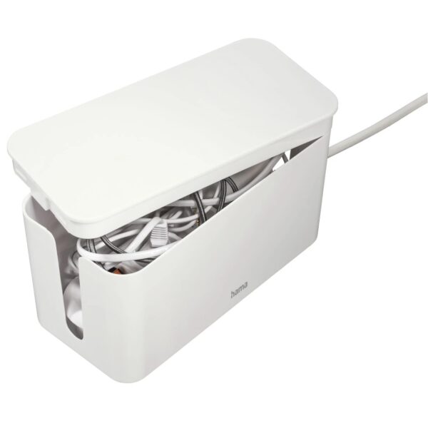 "Mini" Cable Box, For Power Strip, 23.5 x 11.5 x 12, white - Image 4