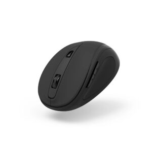 "MW-400 V2" Optical 6-Button Wireless Mouse, Ergonomic, USB Rec., black
