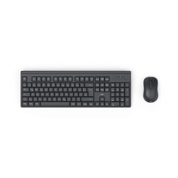 "WKM-100" Wireless Keyboard / Mouse Set, Black, QWERTY GULF - Image 2