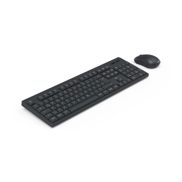 "WKM-100" Wireless Keyboard / Mouse Set, Black, QWERTY GULF - Image 4