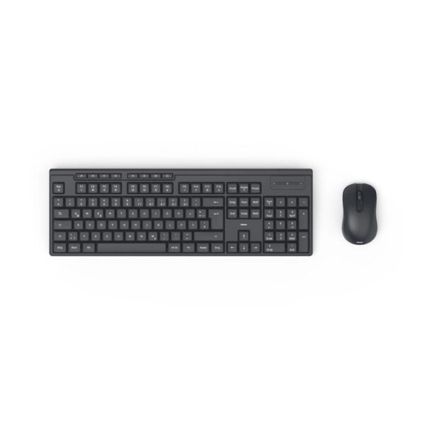 "WKM-200" Wireless Keyboard / Mouse, black, QWERTY GULF