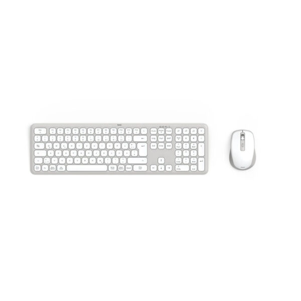 "WKM-550" Wireless Keyboard / Mouse, white, QWERTY GULF - Image 2