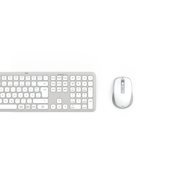 "WKM-550" Wireless Keyboard / Mouse, white, QWERTY GULF - Image 8