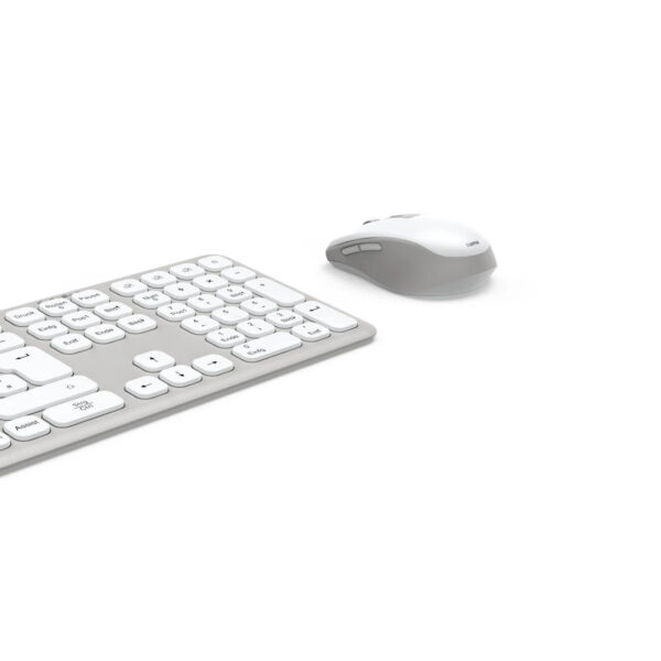 "WKM-550" Wireless Keyboard / Mouse, white, QWERTY GULF - Image 9