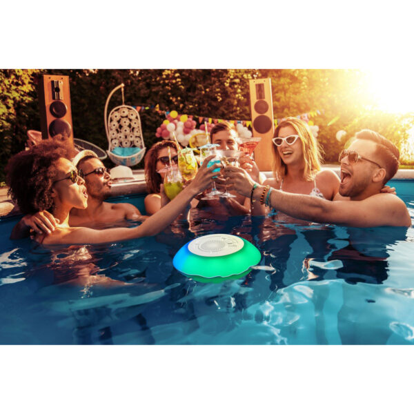 Bluetooth Speaker Water Floating White - Image 7