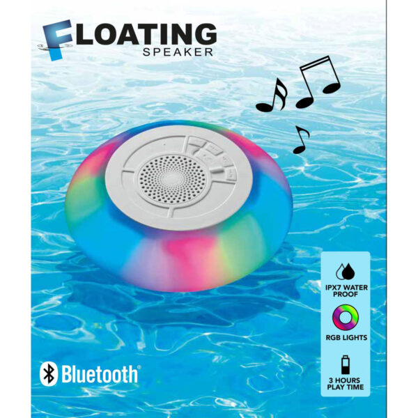 Bluetooth Speaker Water Floating White - Image 5