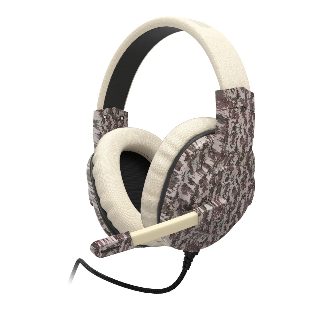 "SoundZ 333" Gaming Headset, Camo Desert