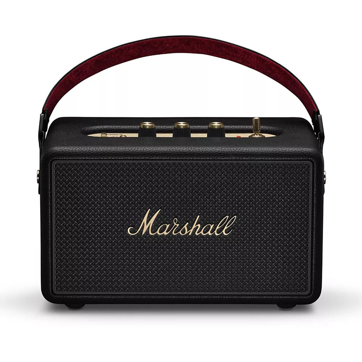 KILBURN III PORTABLE SPEAKER BLACK AND BRASS